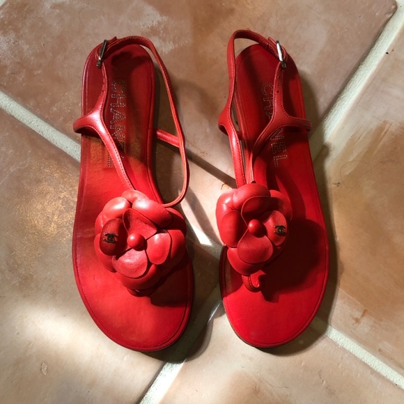 CHANEL Shoes - Chanel sandals excellent condition size 37.5